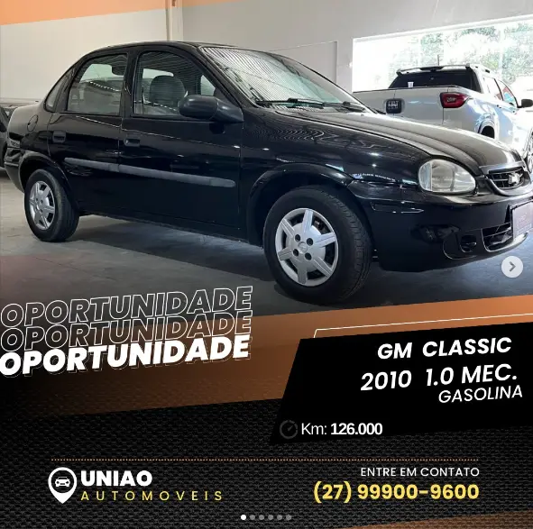 Carro Chevrolet Classic 2010 Life 1.0 VHCE (Flex)