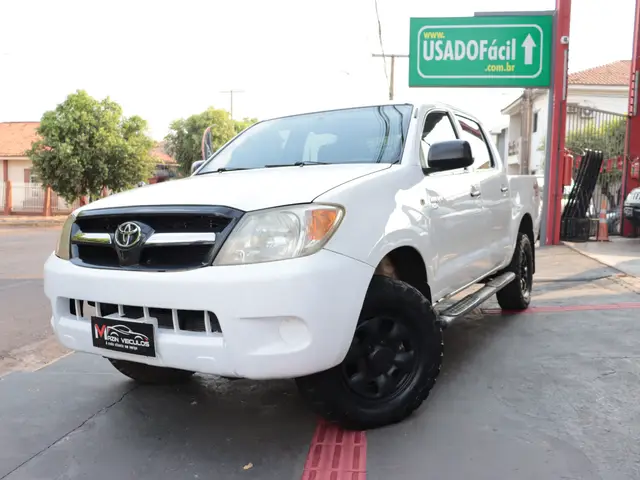 Carro Toyota Hilux Cabine Dupla 2008 Hilux STD 4x4 2.5 (cab. dupla)