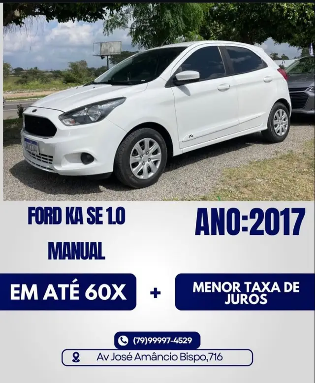 Carro Ford Ka 2017 1.0 SE (Flex)