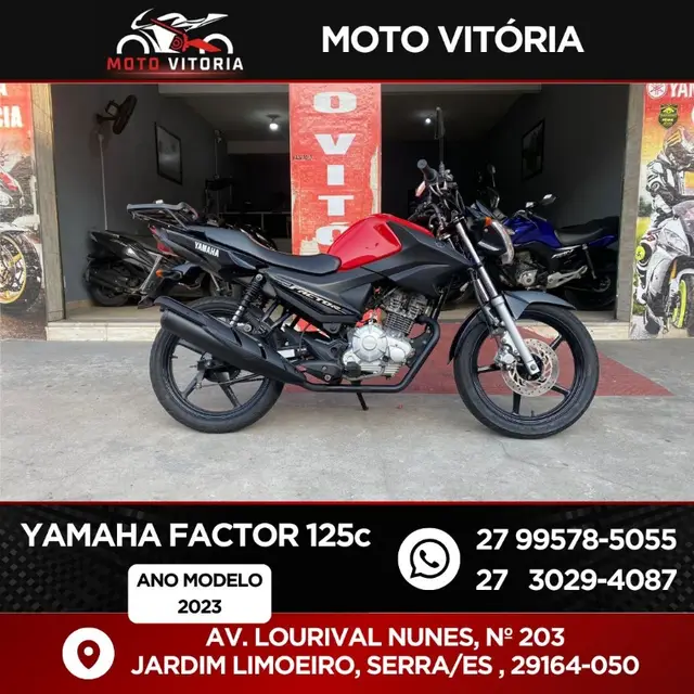 Carro Yamaha YBR 125i Factor 2023 UBS