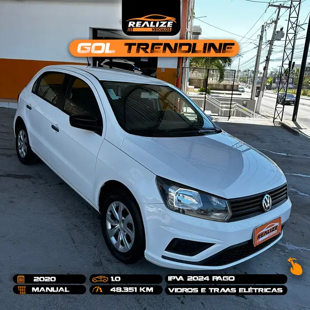 Carro Volkswagen Gol 2020 1.0 12v (Flex)
