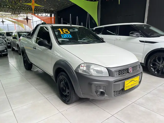 Carro Fiat Strada 2018 Hard Working 1.4 (Flex) (Cabine Simples)