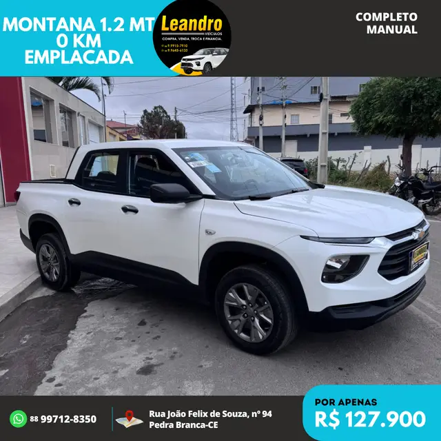 Carro Chevrolet Montana 2024 1.2 Turbo