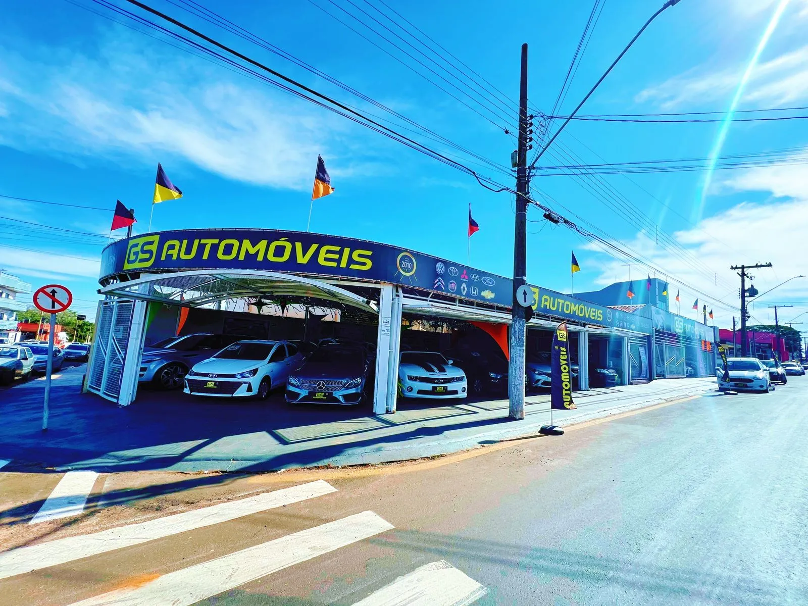 Fachada da loja Veículos à venda em GS AUTOMOVEIS  - Artur Nogueira - SP | Mobiauto