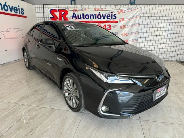 Carro Toyota Corolla 2021 Altis Premium Hybrid 1.8