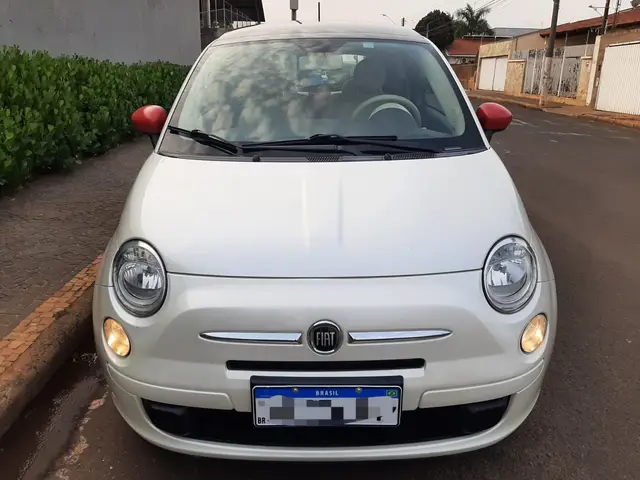 Carro Fiat 500 2012 Cult Dualogic 1.4 8V