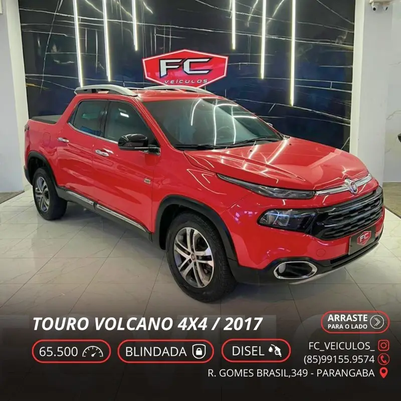 Fiat Toro Volcano 2.0 diesel AT9 4x4