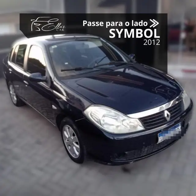 Carro Renault Symbol 2012 1.6 16V Expression (flex)