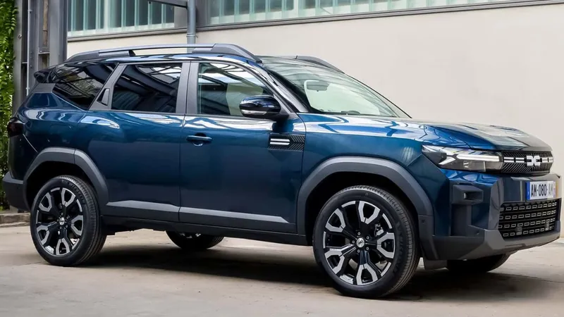 Novo Dacia Bigster é lançado como Jeep Commander que esqueceu de dois bancos