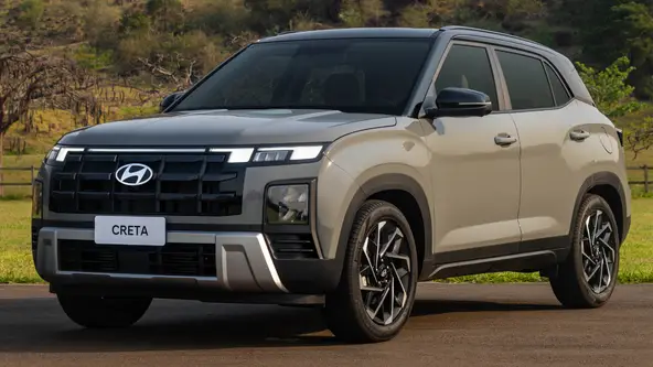 Além de mudar de visual, o novo Hyundai Creta está mais potente para brigar em uma categoria acima
