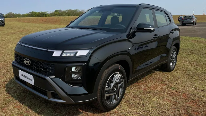 Novo Creta N Line 2025: Veja detalhes da versão esportiva em 33 fotos exclusivas