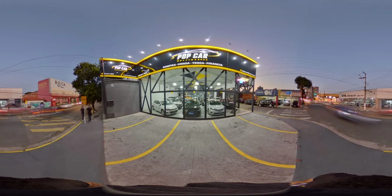 Fachada da loja Veículos à venda em  POP CAR FIGUEIRA - Suzano - SP | Mobiauto