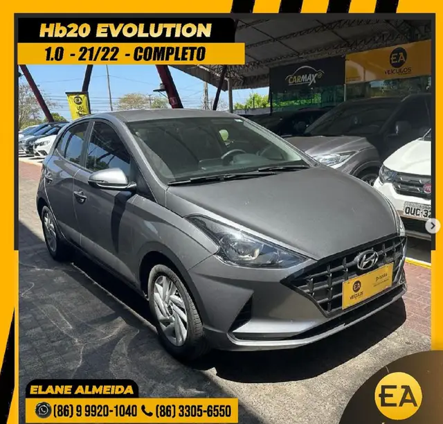Carro Hyundai HB20 2017 1.6 Comfort Plus blueMedia (Aut) (Flex)