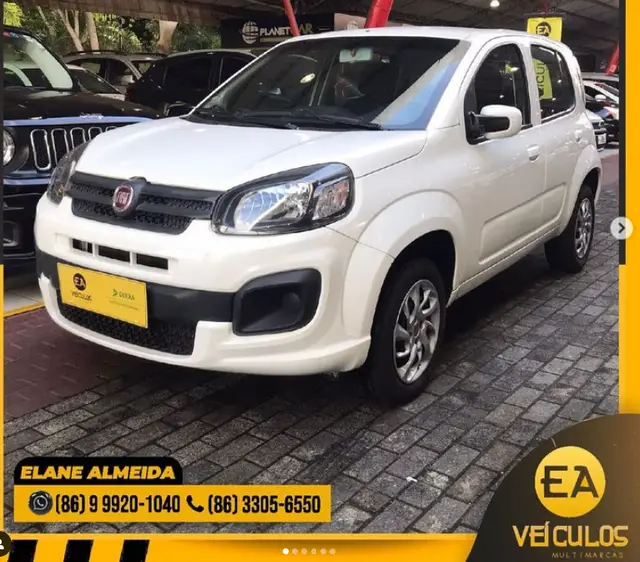 Carro Fiat Uno 2021 Attractive 1.0
