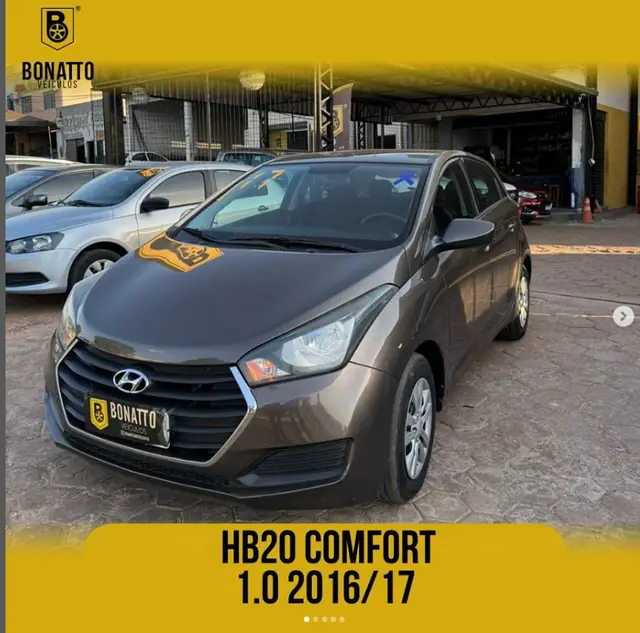 Carro Hyundai HB20 2016 1.6 Comfort Plus (Flex)