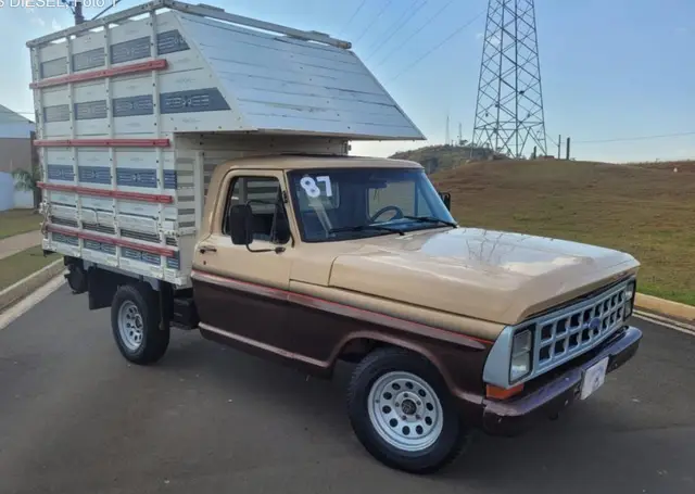Carro Ford F-1000 1987 F1000 3.9 (Blazer)