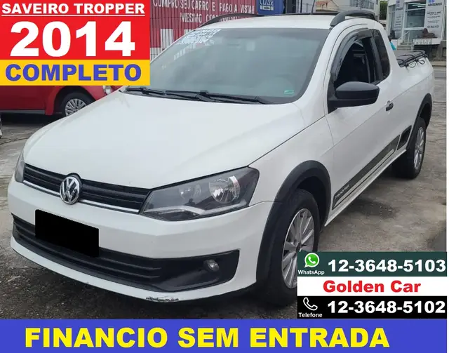 Carro Volkswagen Saveiro 2014 Trooper 1.6 (Flex) (cab. estendida)