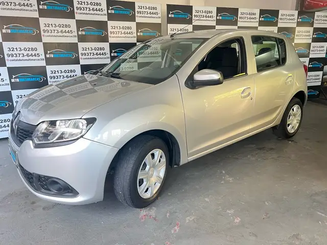Carro Renault Sandero 2020 Authentique 1.0 12V SCe (Flex)