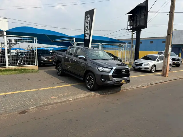 Carro Toyota Hilux Cabine Dupla 2021 SRV 2.8 TDI CD 4x4 (Aut)
