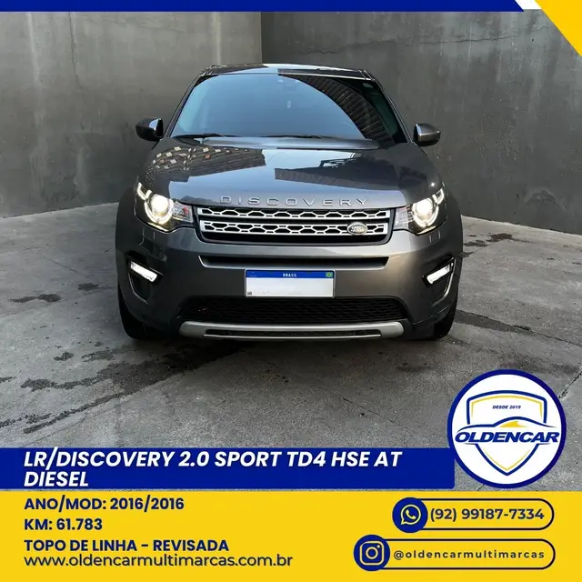 Carro Land Rover Discovery Sport 2016 2.0 Si4 HSE 4WD