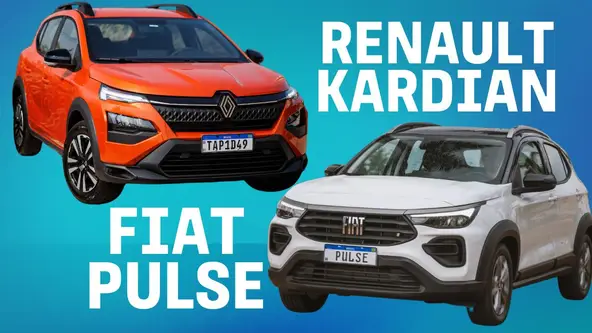 As versões manuais de Renault Kardian e Fiat Pulse disputam para decidir qual é o melhor ‘SUV subcompacto” do Brasil