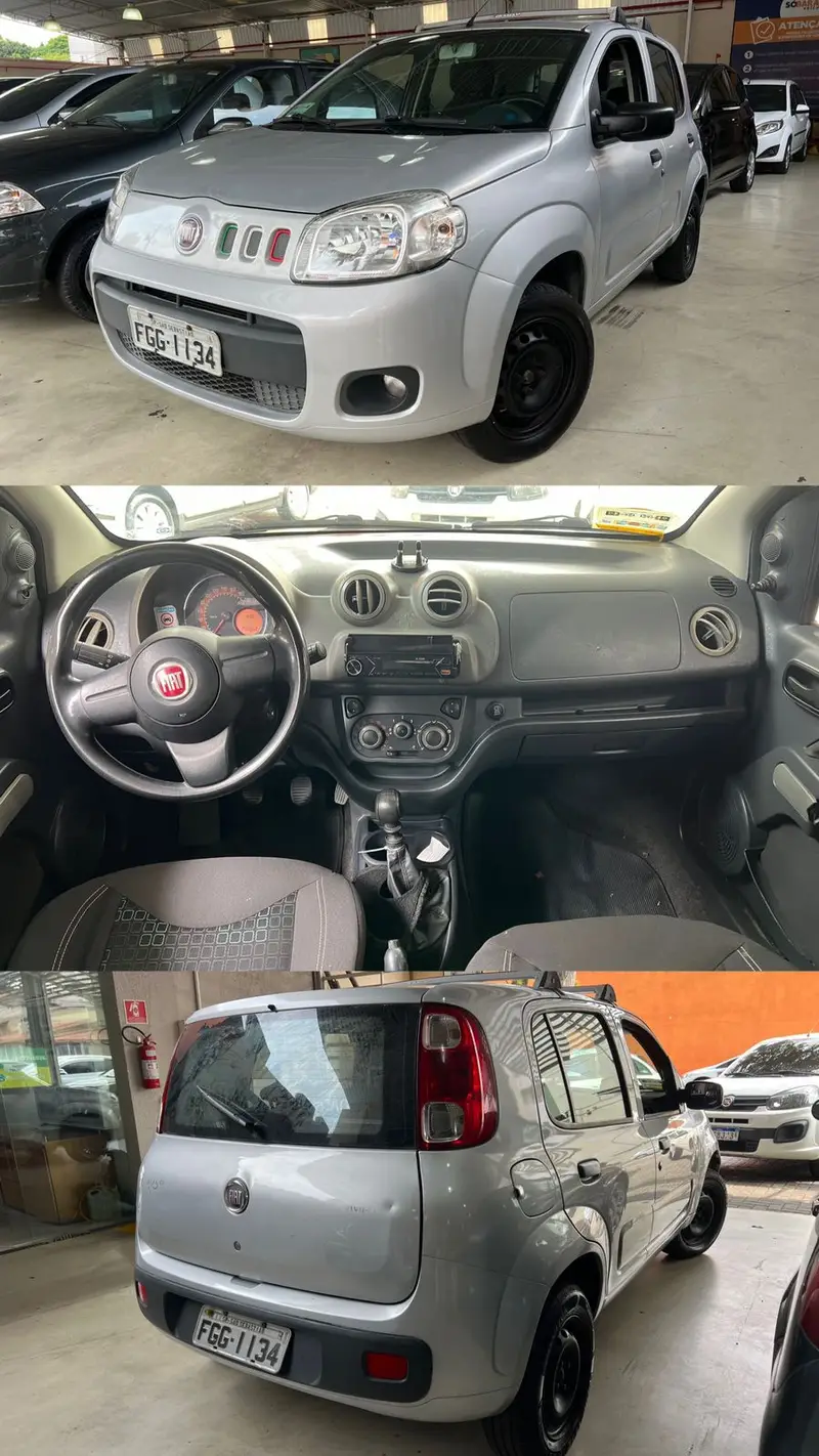 Fiat Uno Vivace Italia 1.0 8V (Flex) 4p