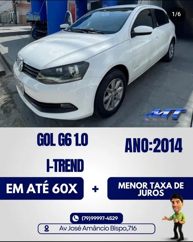 Carro Volkswagen Gol 2014 1.0 Mi Total Flex 8V 4p
