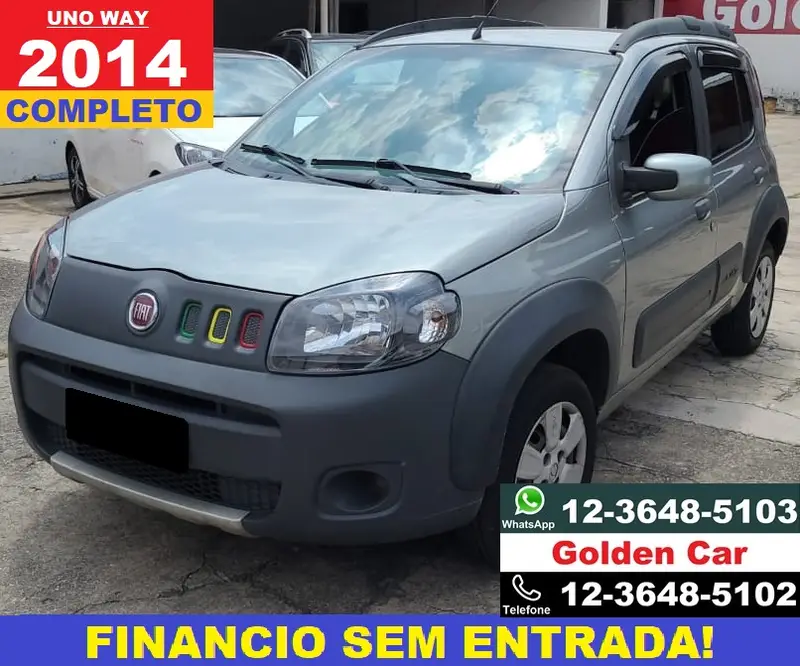 Fiat Uno Way 1.0 8V (Flex) 4p