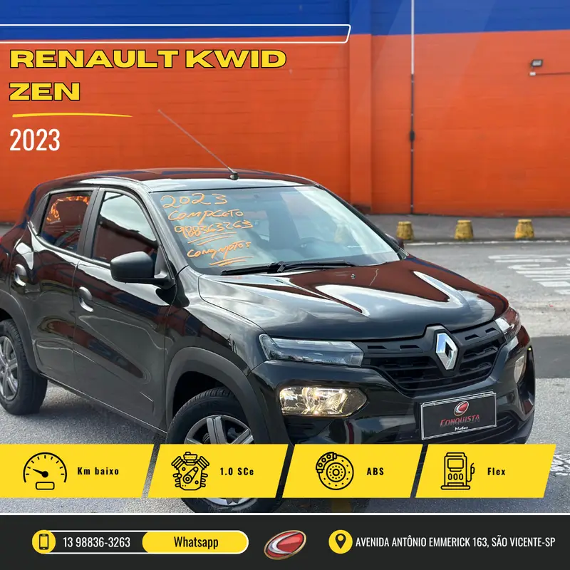 Renault Kwid Zen 1.0 12v SCe (Flex)