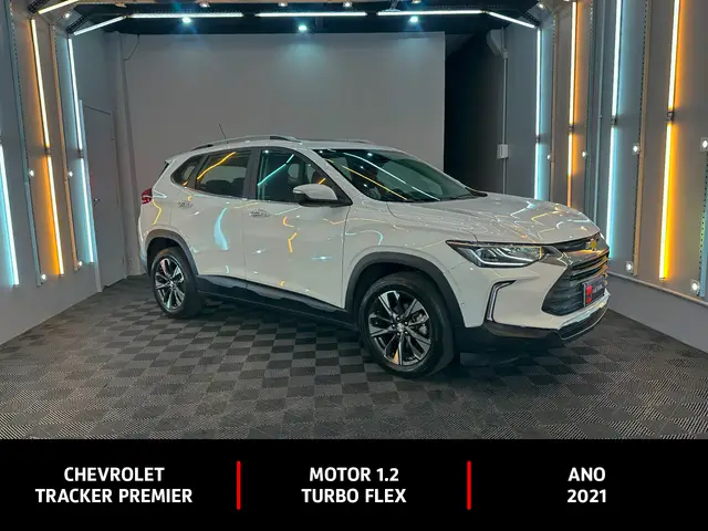 Carro Chevrolet Tracker 2021 Premier 1.2 Turbo (Aut) (Flex)