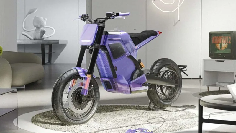 Peugeot lança moto elétrica com visual de “gameboy” 
