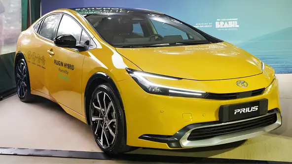 Nova geração do híbrido apresentada em evento do G20 antecipa tecnologia movida a etanol que será empregada no sedan 