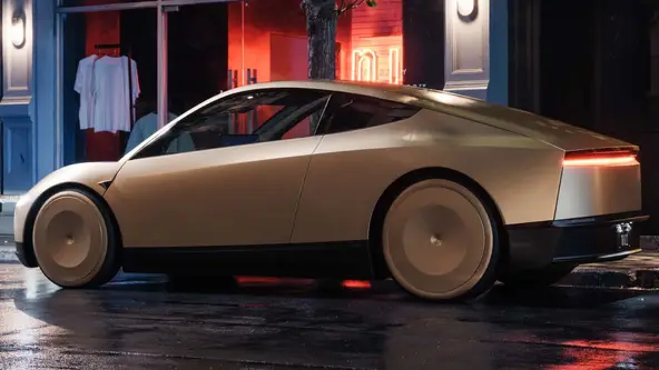 Elon Musk revela táxi sem volante de R$ 170 mil, que não pode circular nos EUA, e robô humanoide de mentirinha que, na verdade, é operado por controle remoto