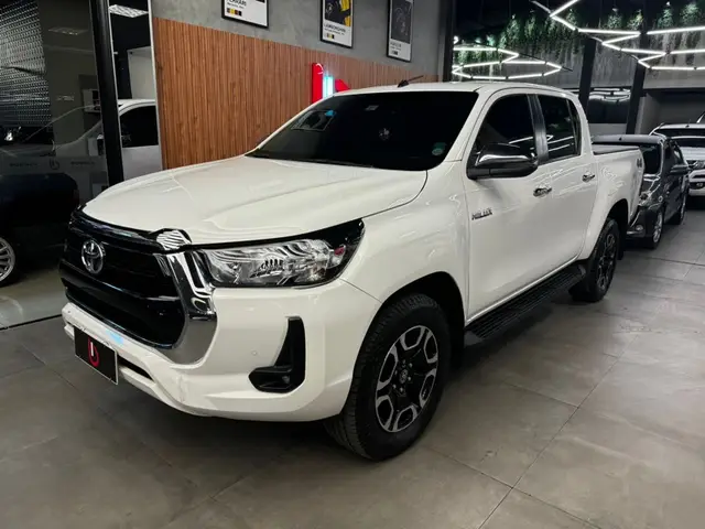 Carro Toyota Hilux Cabine Dupla 2021 SRV 2.7 CD 4x4 (Flex) (Aut)
