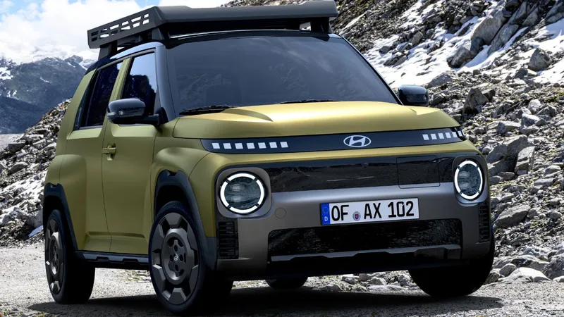 Hyundai Insper Cross é SUV elétrico com tamanho de Kwid e alma de HB20X