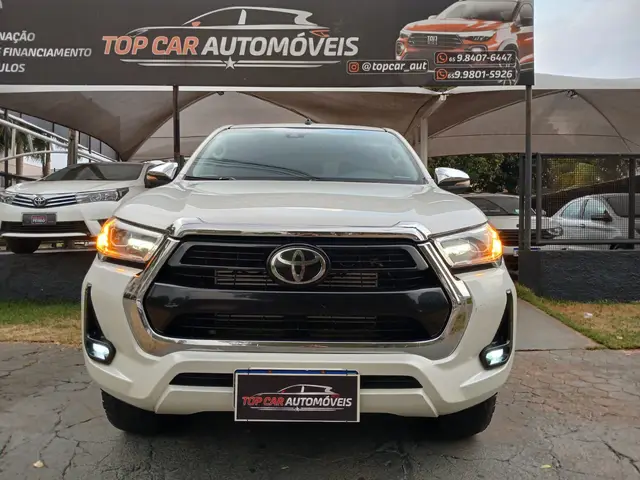 Carro Toyota Hilux Cabine Dupla 2021 SRX 2.8 TDI CD 4x4 (Aut)