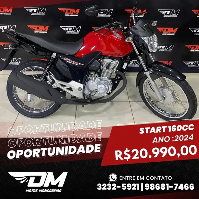 Moto Honda CG 160 2024 Start