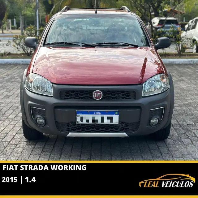 Carro Fiat Strada 2015 Working 1.4 (Flex) (Cabine Dupla)