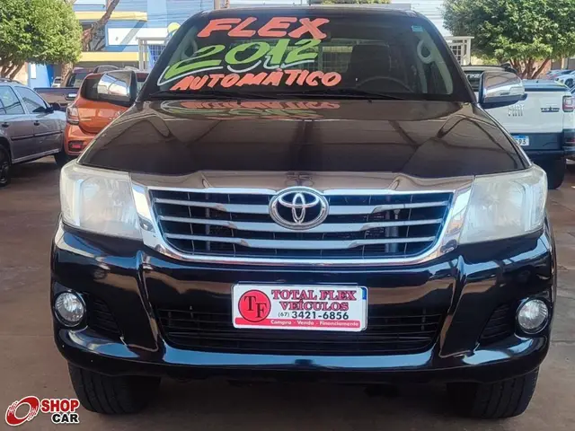 Carro Toyota Hilux Cabine Dupla 2012 Hilux 3.0 TDI 4x4 CD SR (Aut)