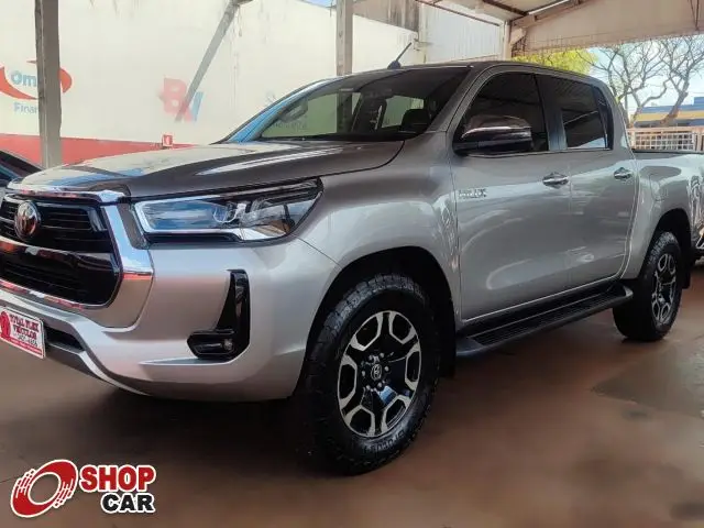 Carro Toyota Hilux Cabine Dupla 2021 STD Power Pack 2.8 TDI CD 4x4
