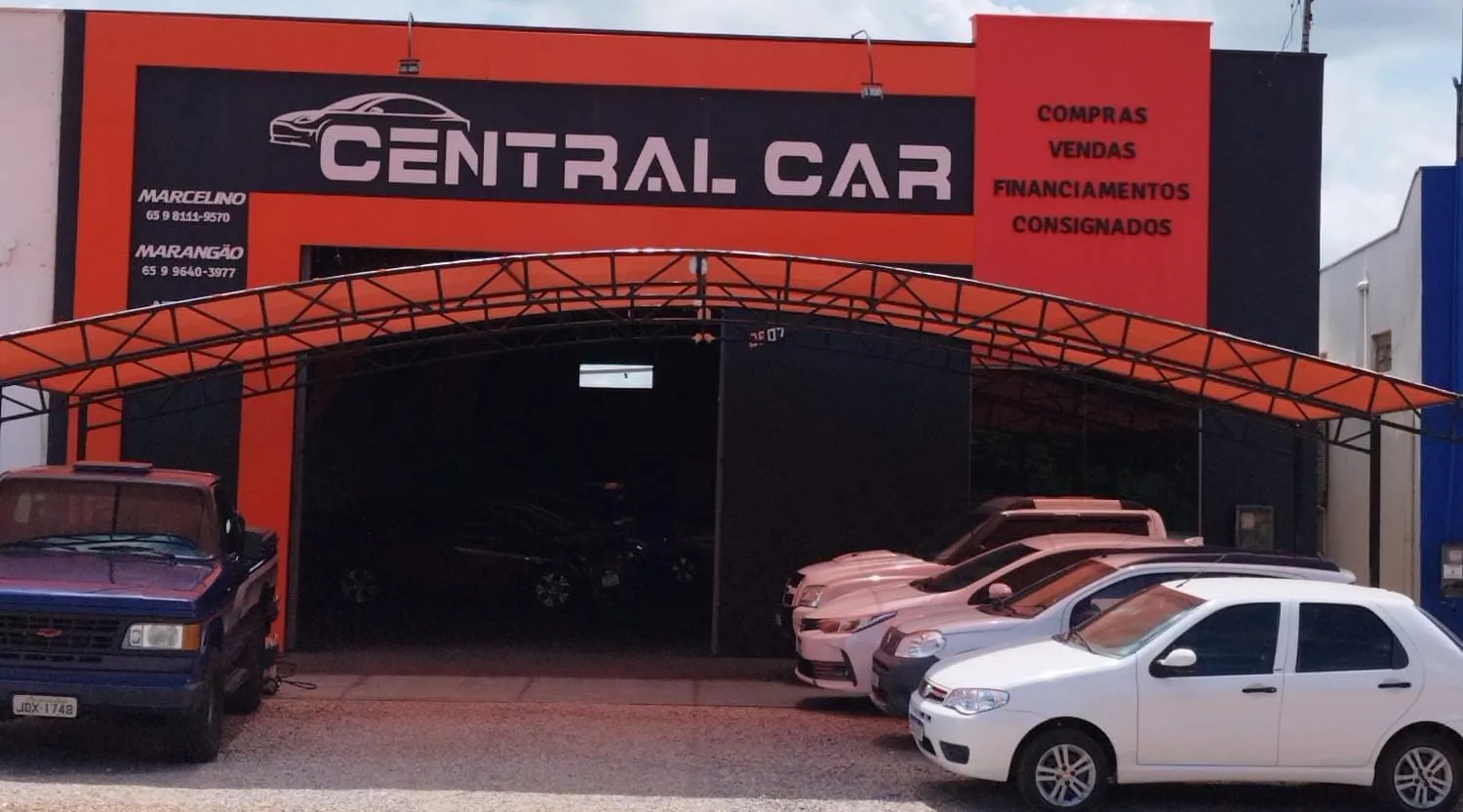 Fachada da loja Veículos à venda em CENTRAL CAR - São José dos Quatro Marcos - MT | Mobiauto