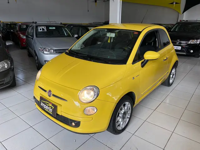 Carro Fiat 500 2010 Sport 1.4 16V (Dualogic)