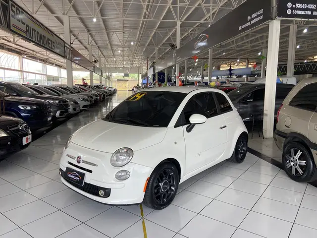 Carro Fiat 500 2014 Cult Dualogic 1.4 Evo (Flex)