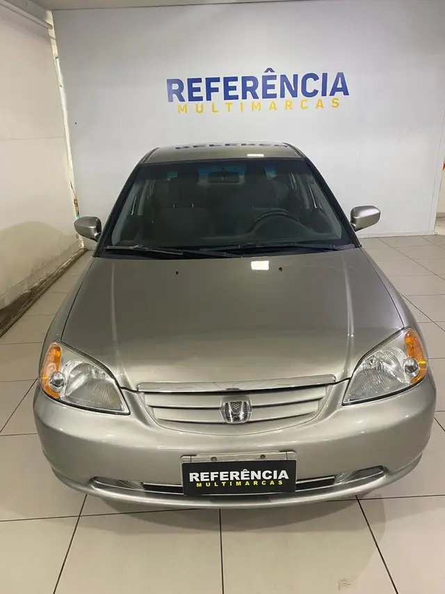 Carro Honda Civic 2003 Sedan LX 1.7 16V