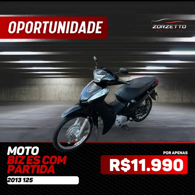Carro Honda Biz 125i 2013 ES