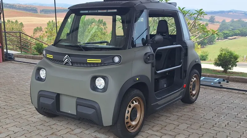Citroën Ami tem truque de Fiat Uno; entenda
