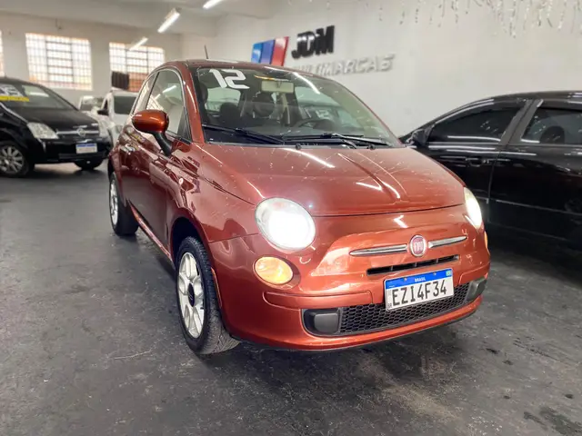 Carro Fiat 500 2012 Cult 1.4 8V