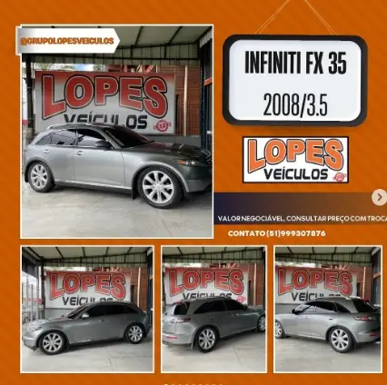Carro Infiniti FX35 2008 3.5 V6 AWD