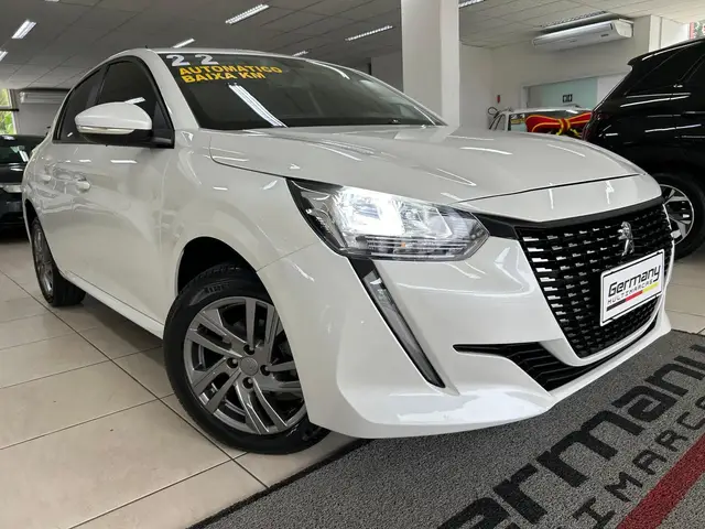 Carro Peugeot 208 2022 Active 1.6 Flex 16V 5p Aut.