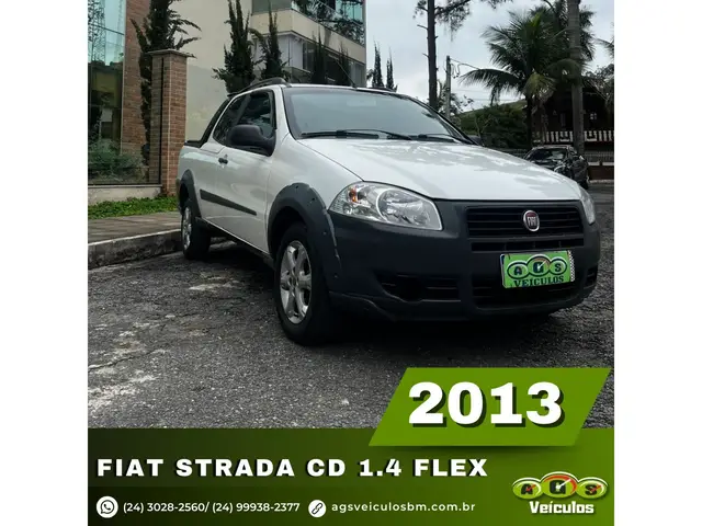 Carro Fiat Strada 2013 Working 1.4 (Flex) (Cabine Estendida)